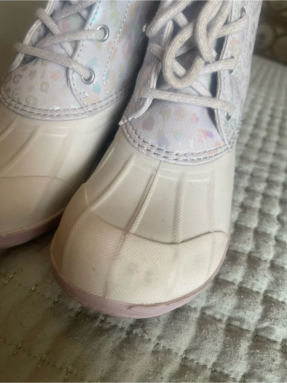 Sperry waterproof rubber